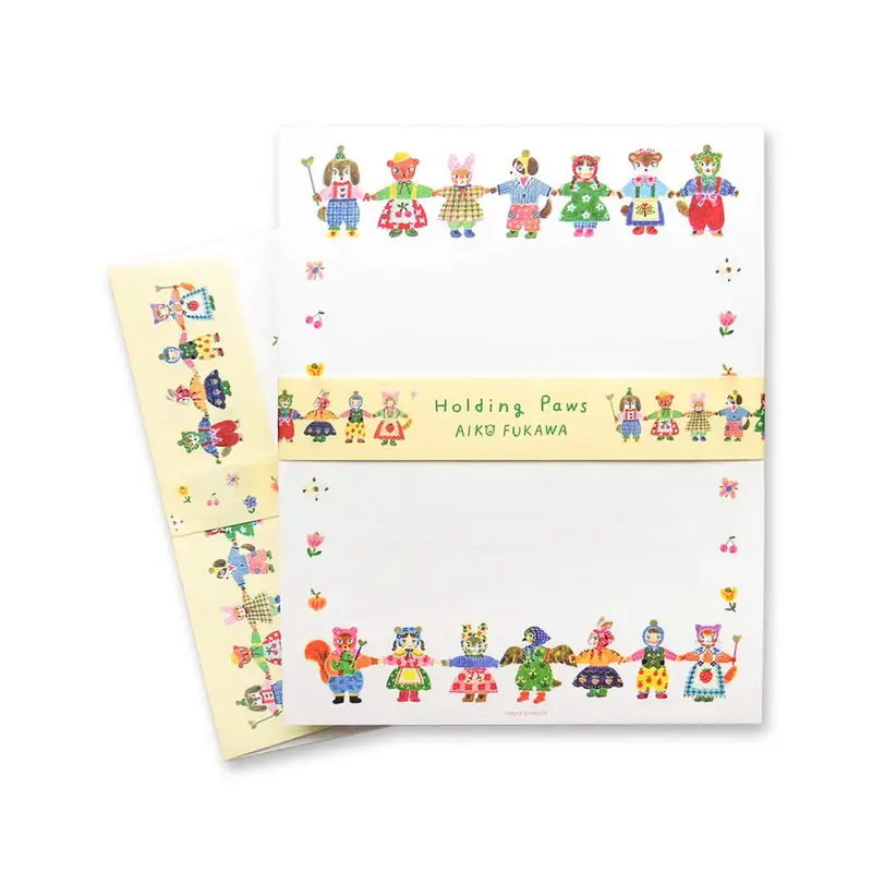 Cozyca Letter Set - Holding Paws