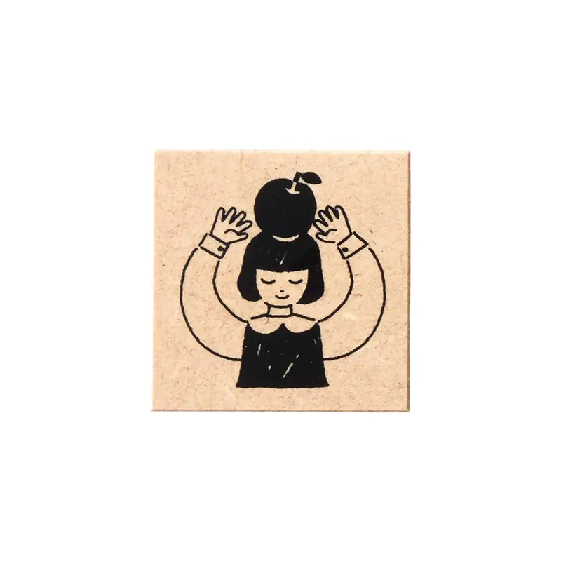 Cozyca Rubber Stamp - Apple