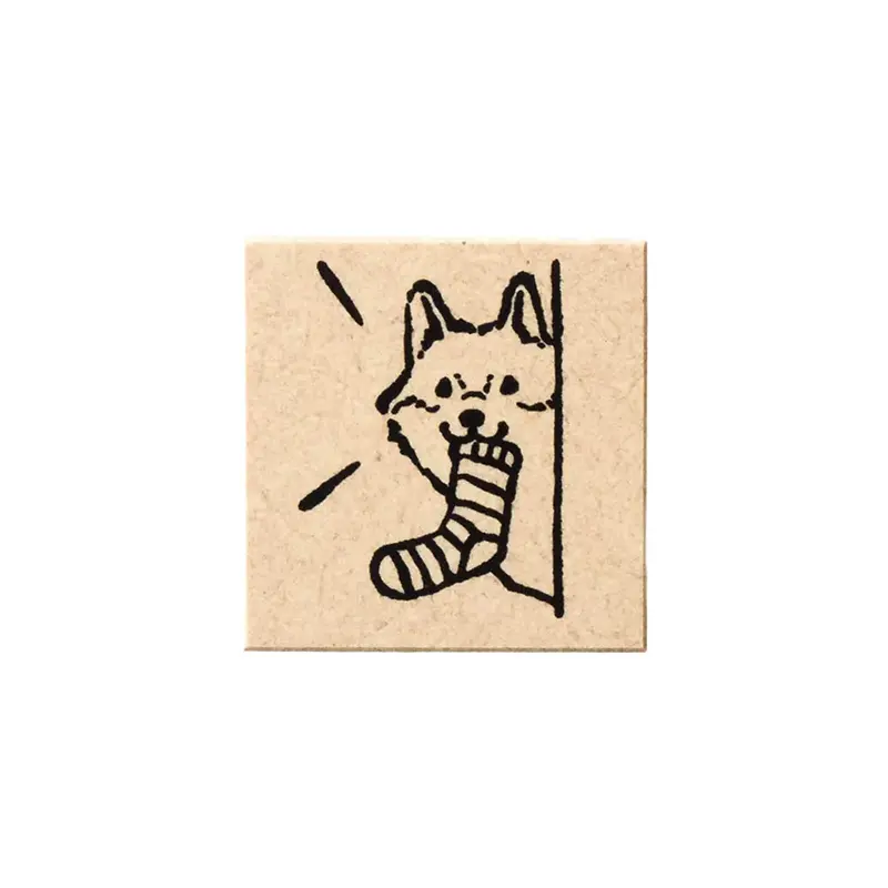Cozyca Rubber Stamp - Mischievous Dog