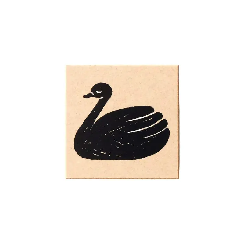 Cozyca Rubber Stamp - Swan