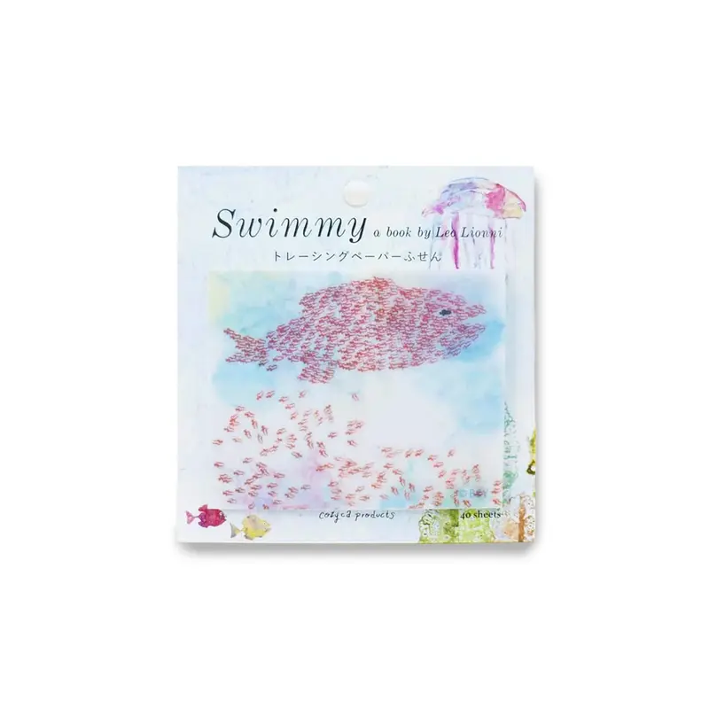 Cozyca Tracing Paper Sticky Notes - Swimmy