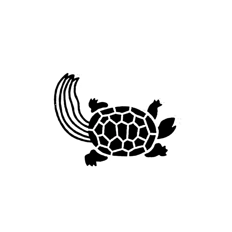 Craft Rubber Stamp Hanko - 25 x 30 - Turtle