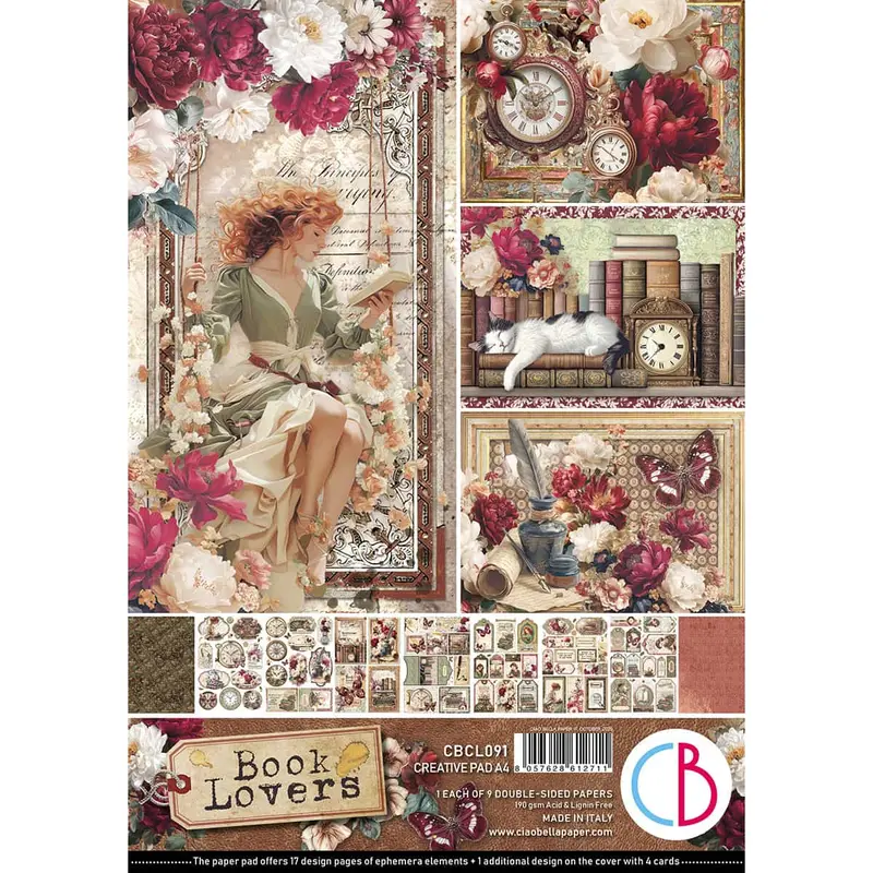 Creative Pad 9-pack - Book Lovers