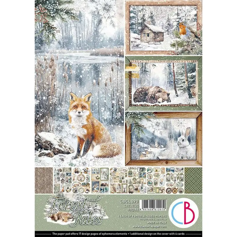 Creative Pad 9-pack - Forest Tales
