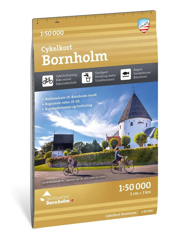 Cykelkort Bornholm 1