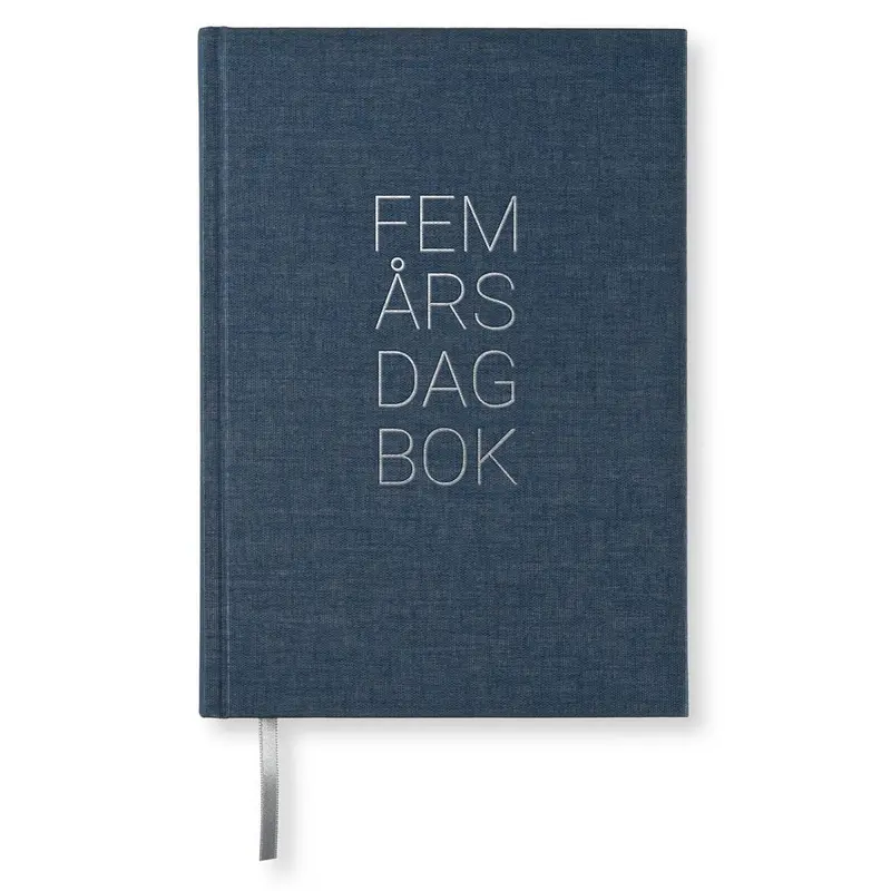 Dagböcker Paperstyle - Dark denim, 5-år