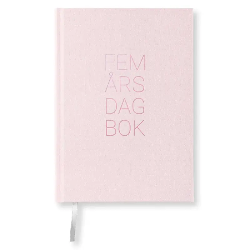 Dagböcker Paperstyle - Dusty Rose  5-år