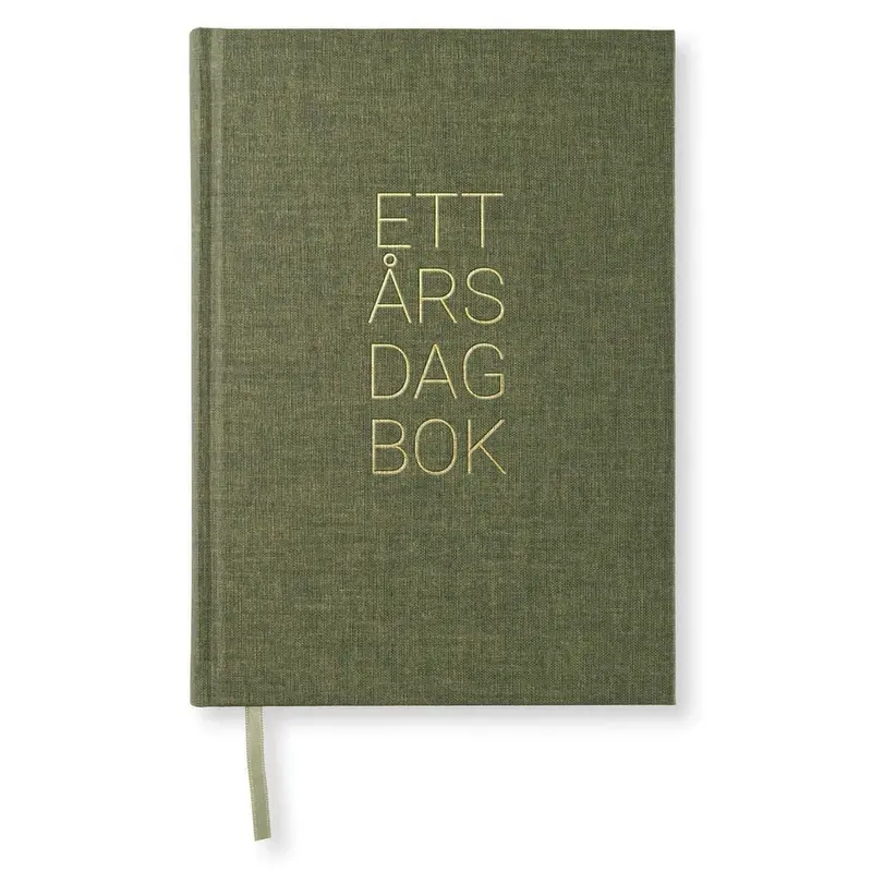 Dagböcker Paperstyle - Khaki Green 1-år