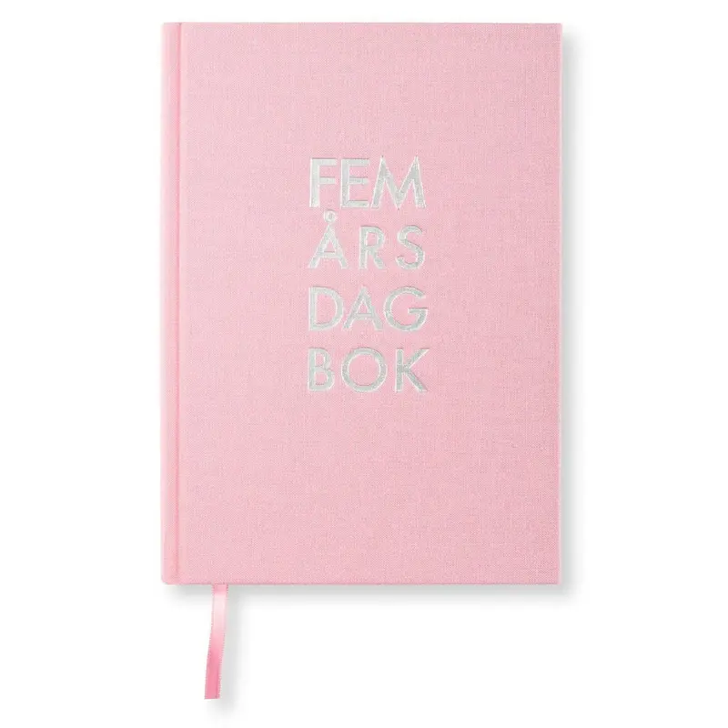 Dagböcker Paperstyle - Tearose, 5-år