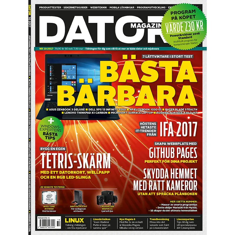 Datormagazin nr 10, 2017
