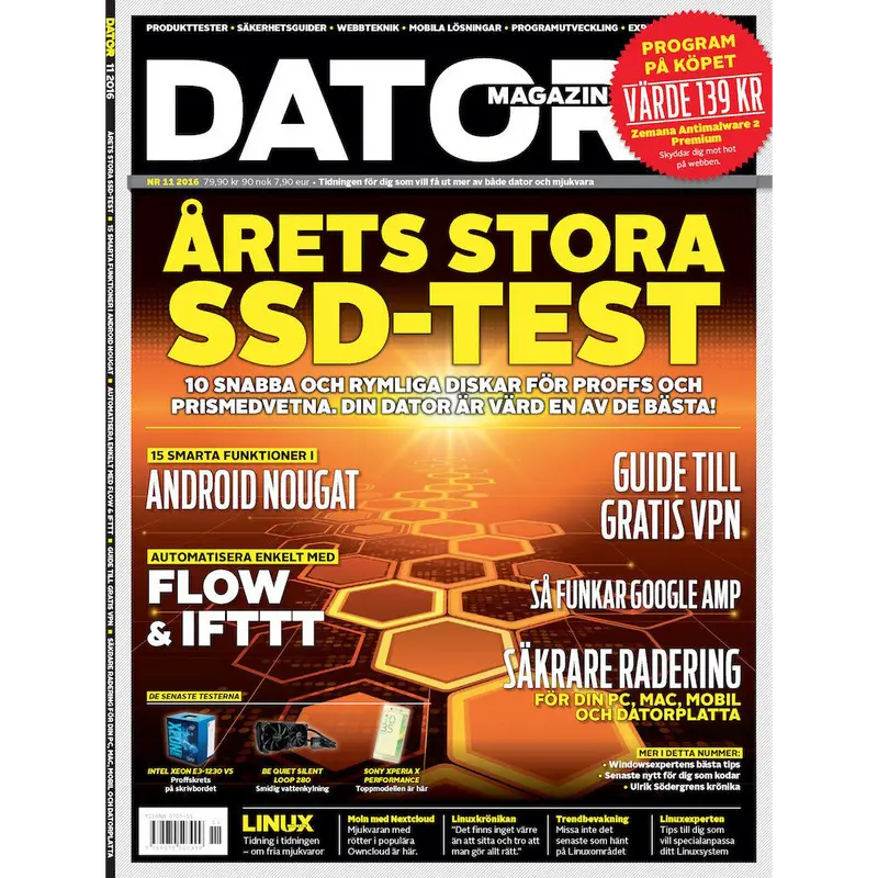 Datormagazin nr 11, 2016