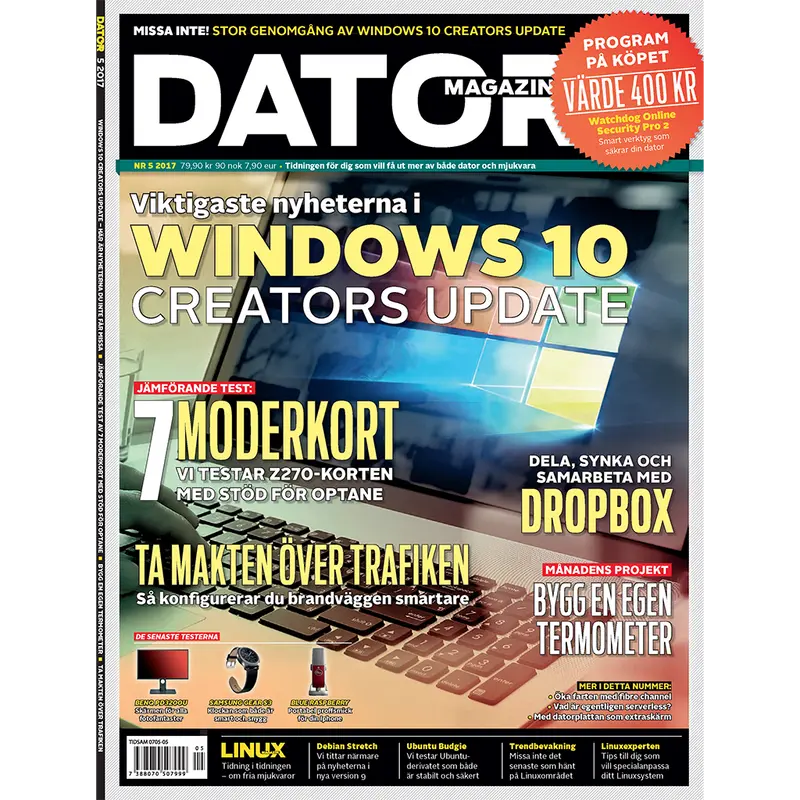 Datormagazin nr 5, 2017 – endast PDF