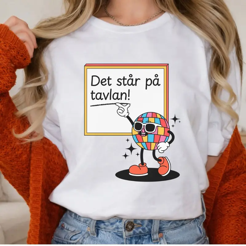 Det står på tavlan - T-shirt