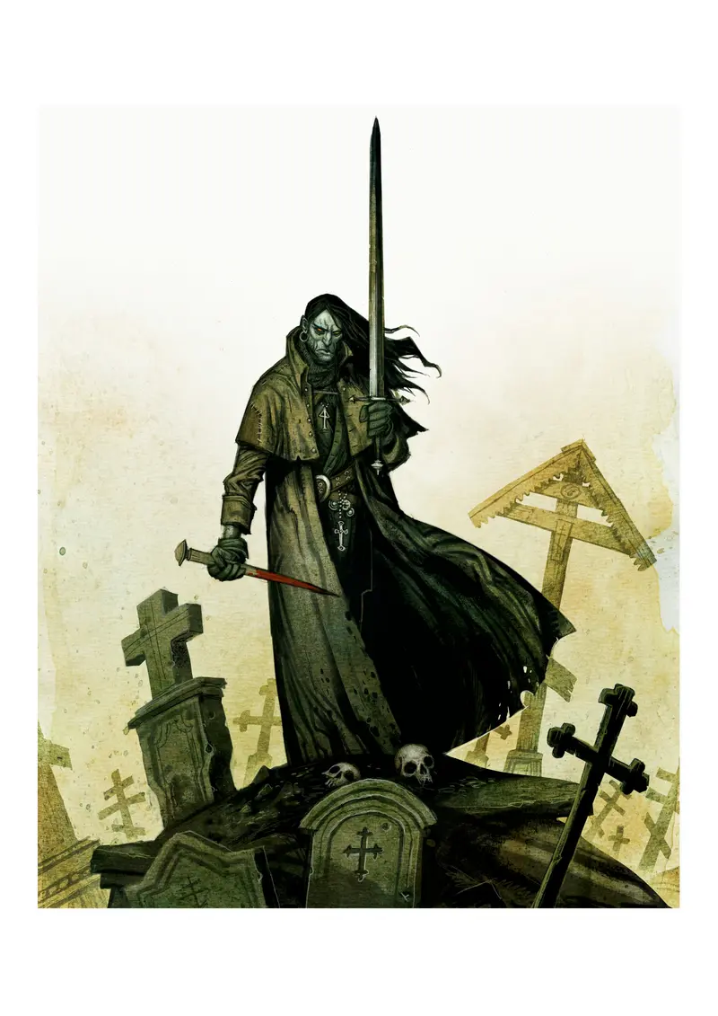 DHAMPIR - SIGNED ART PRINT