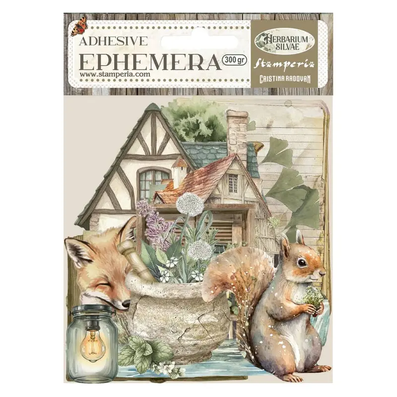 Die cuts - Herbarium Silvae - Adhesive