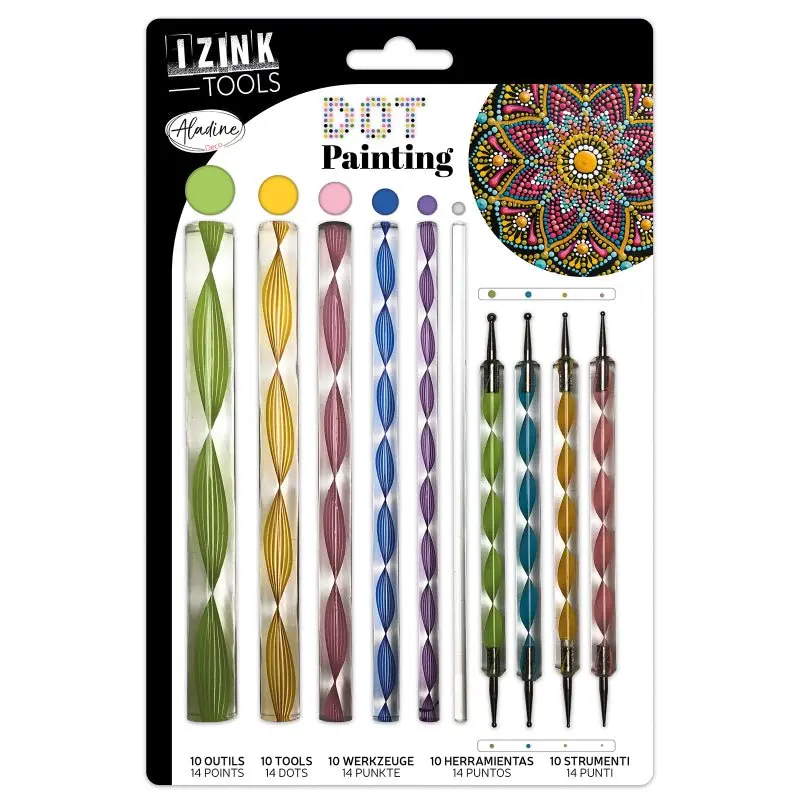 Dot painting Tools - 10-pack