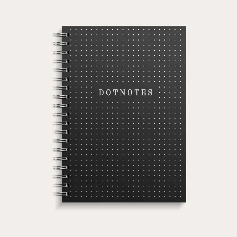 DotNotes B5 svart