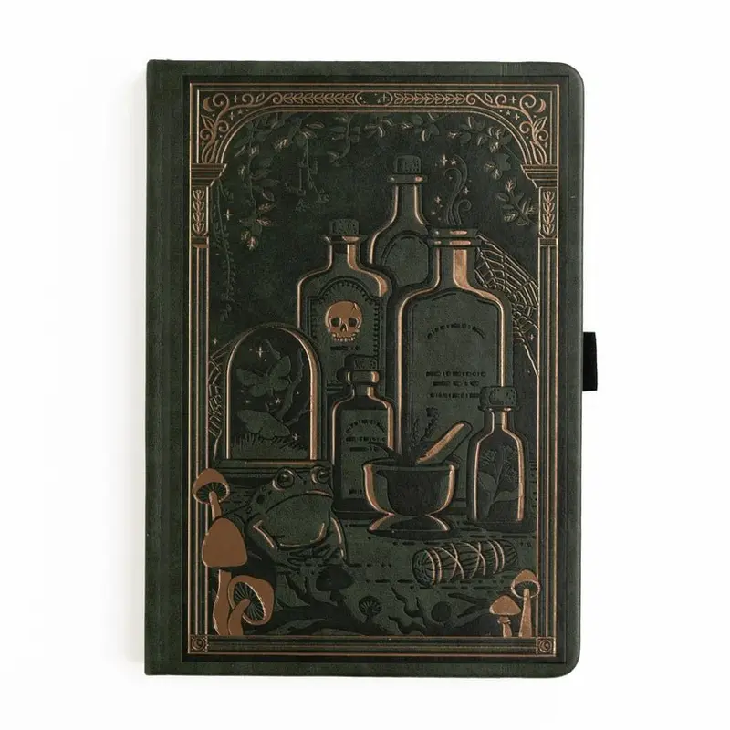 Dotted Notebook - A5 - 192 s - Apothecary Shelf