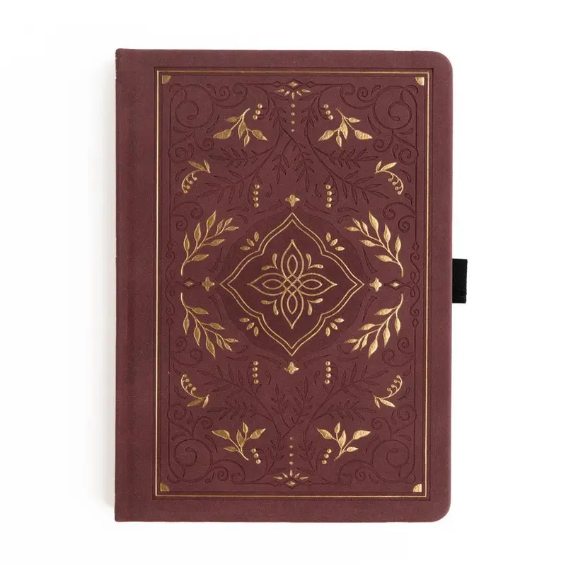 Dotted Notebook - A5 - Storybook in Plum
