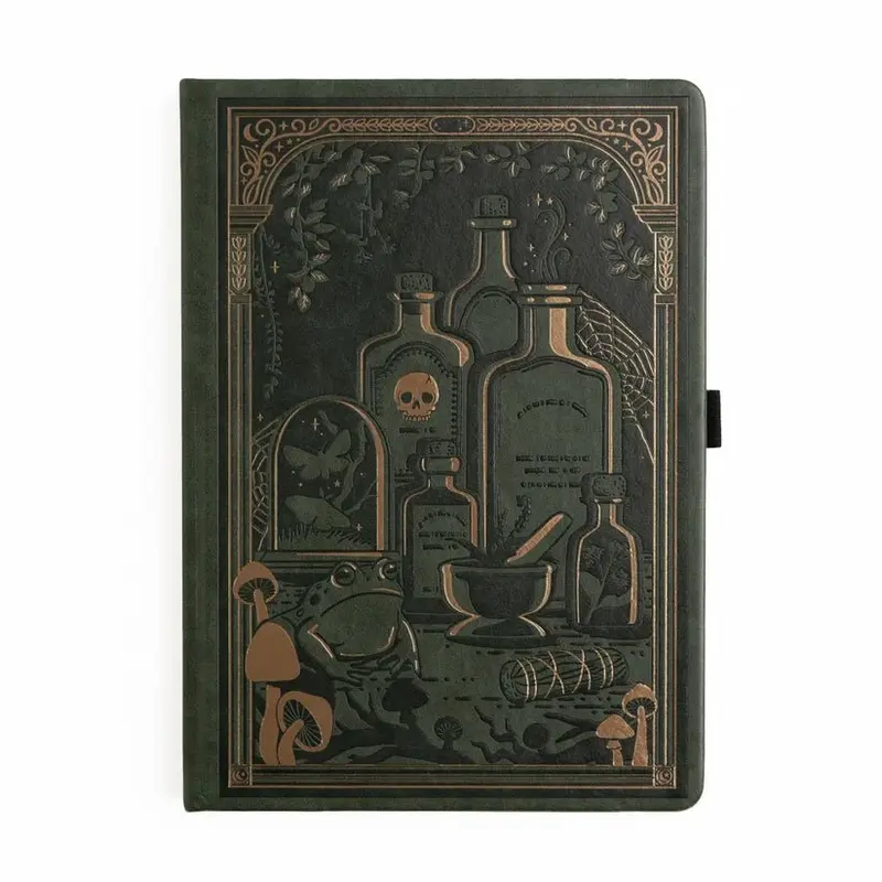 Dotted Notebook - B5 - Apothecary Shelf
