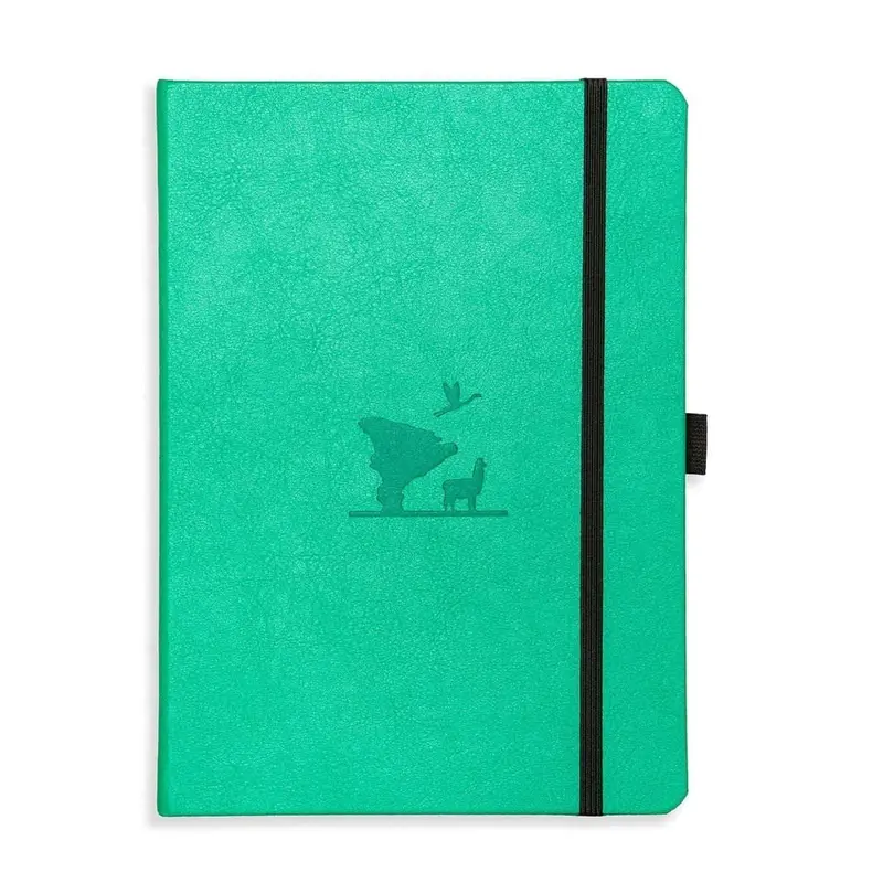 Dotted notebook Earth Collection - Emerald Eduardo Avaroa