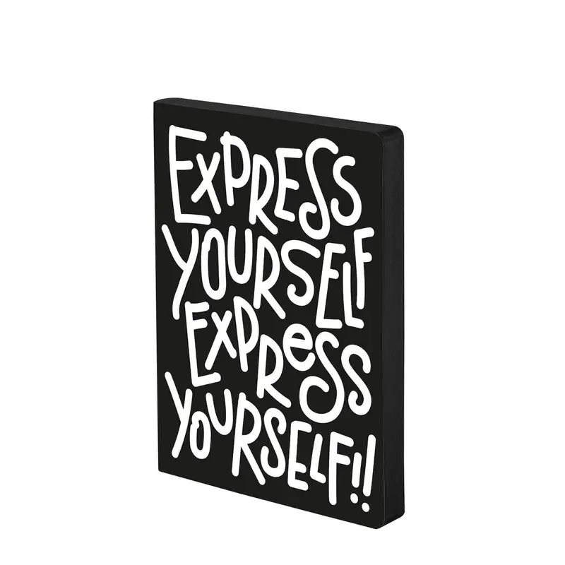 Dotted notebook Graphic L Express yourself
