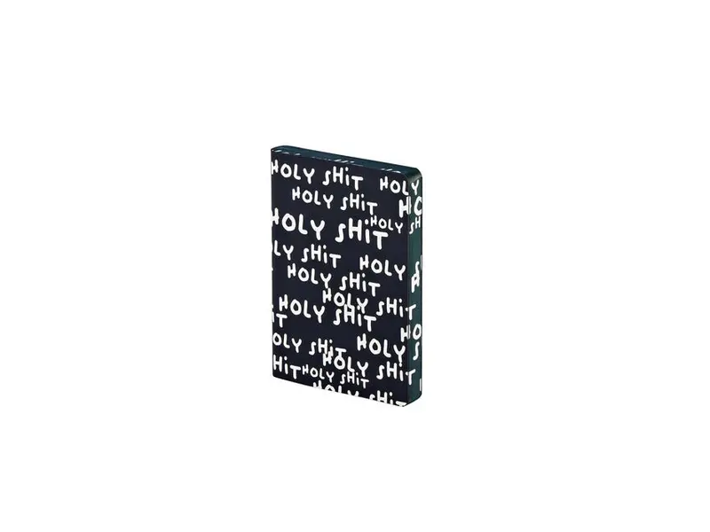 Dotted notebook Graphic S - Holy shit