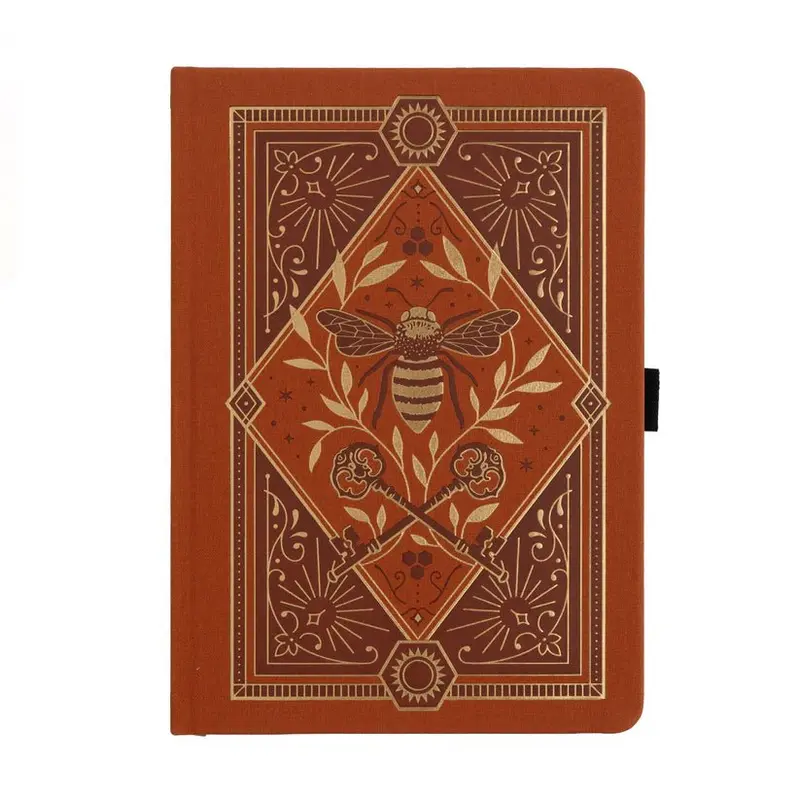 Dotted Notebook Keeper of the Bees in Rust A5