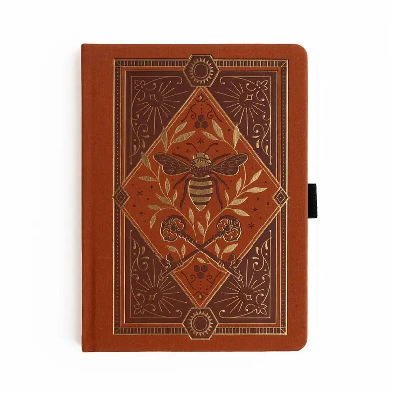 Dotted Notebook Keeper of the Bees in Rust B6