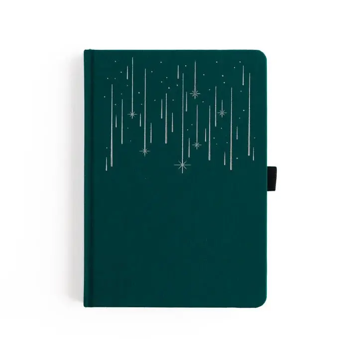 Dotted Notebook Meteor Shower A5
