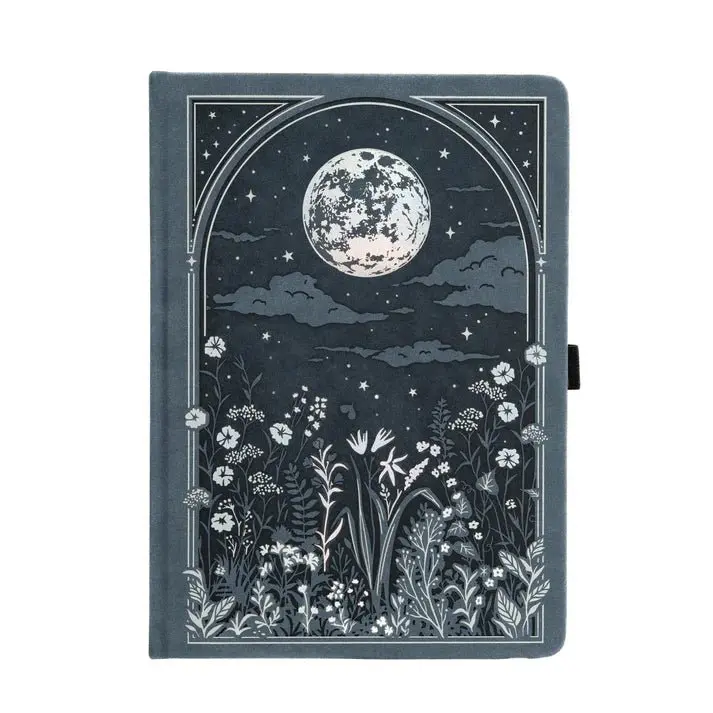 Dotted Notebook Moonlit Garden B5
