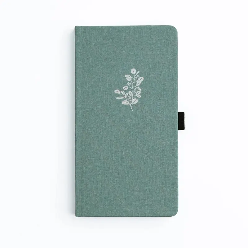 Dotted Notebook - Slim - Eucalyptus