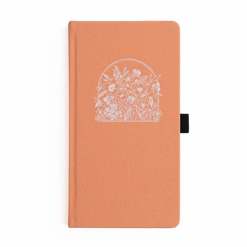 Dotted Notebook - Slim - Wildflowers Framed