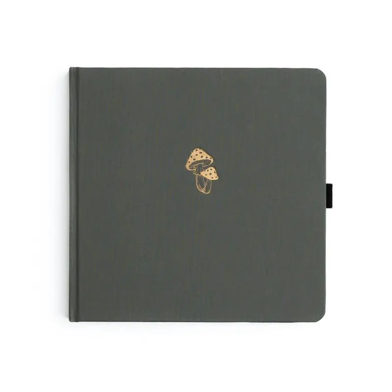 Dotted Notebook SQ - Mushrooms