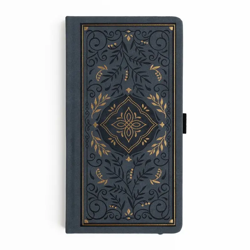 Dotted Notebook Storybook in Navy Slim