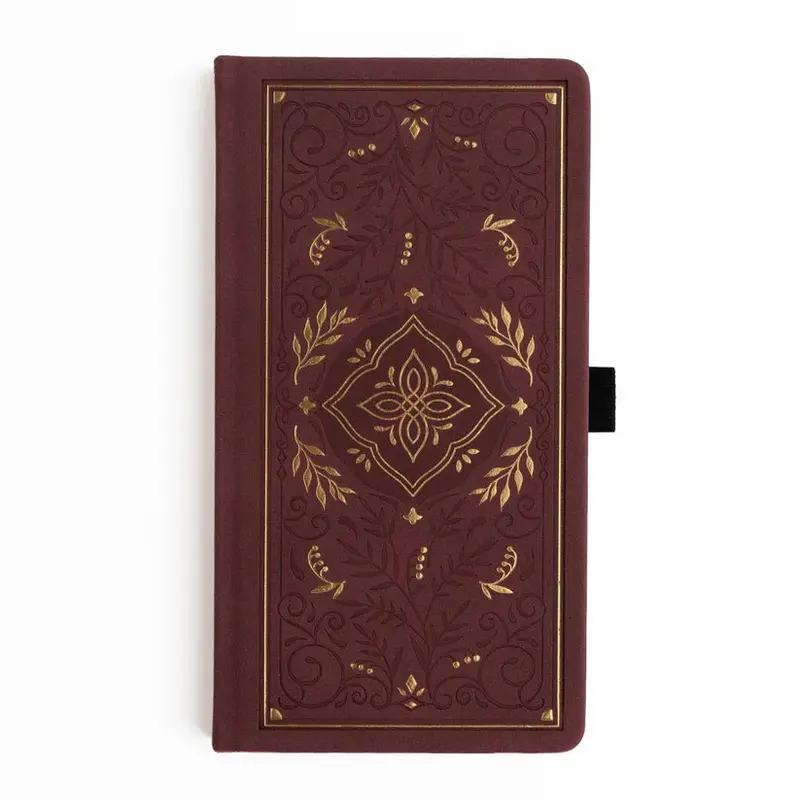 Dotted Notebook Storybook in Plum Slim