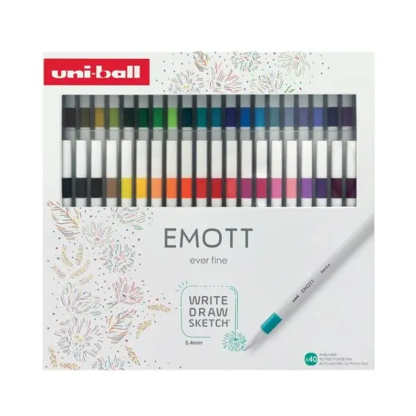 Emott ever fine Fineliner 40-set