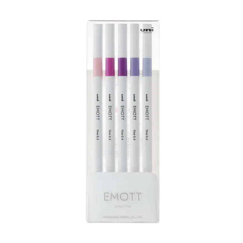 Emott ever fine Fineliner 5-set - No