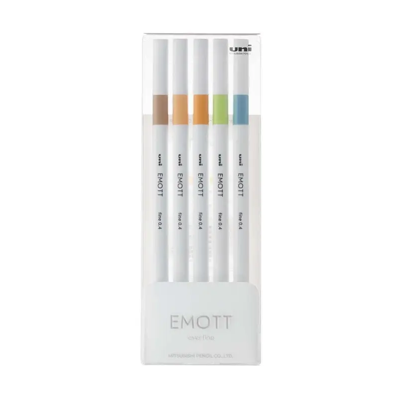 Emott ever fine Fineliner 5-set - No