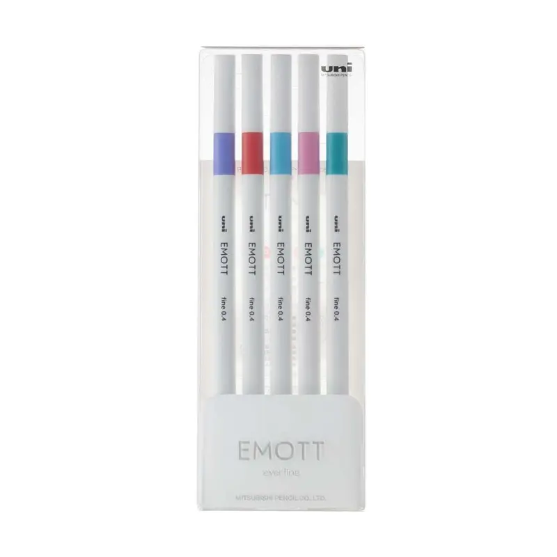 Emott ever fine Fineliner 5-set - No