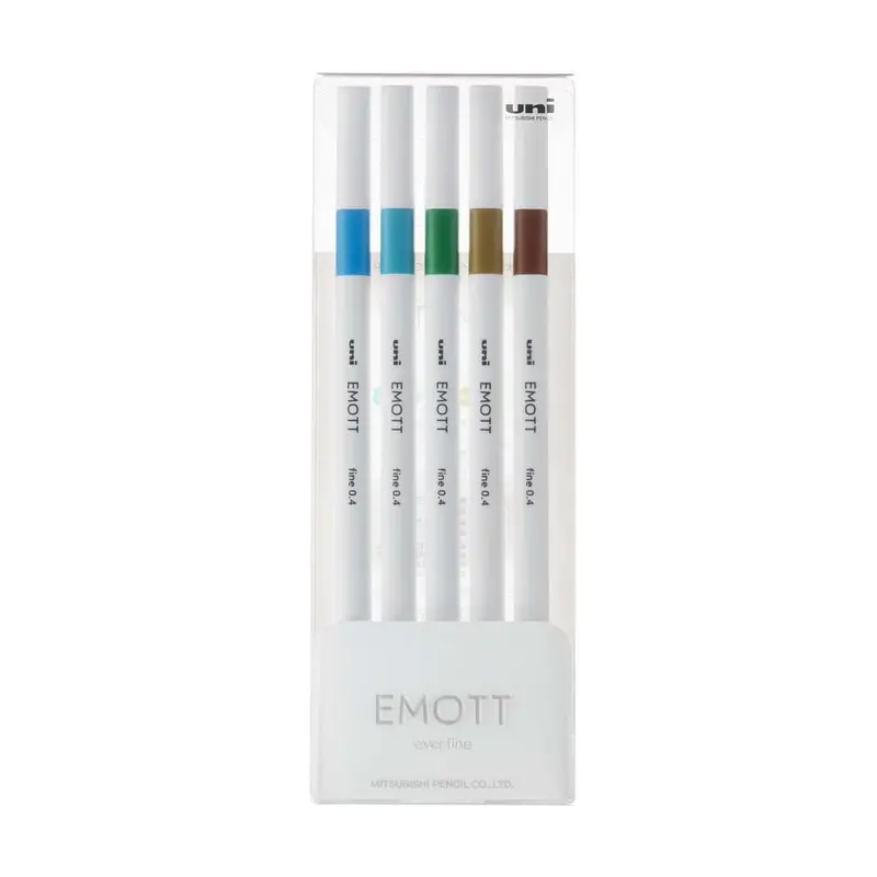 Emott ever fine Fineliner 5-set - No