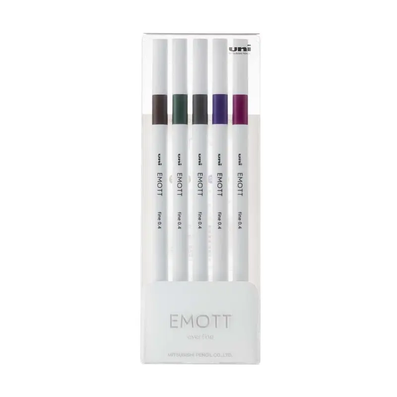 Emott ever fine Fineliner 5-set - No