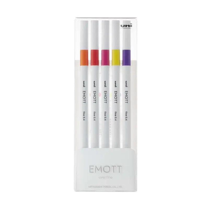 Emott ever fine Fineliner 5-set - No