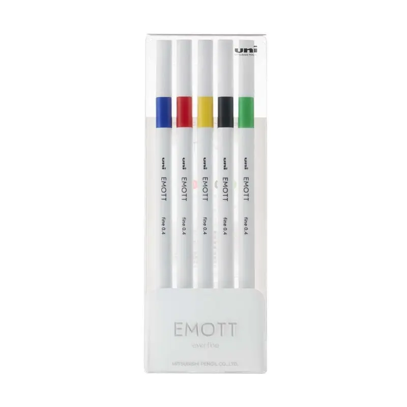 Emott ever fine Fineliner 5-set - No