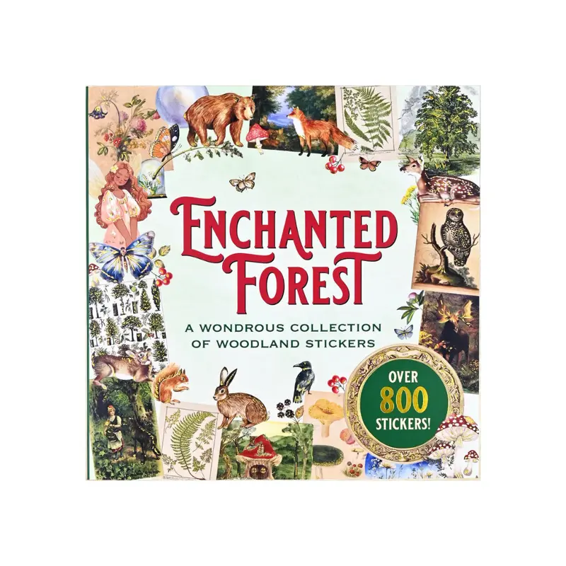 Enchanted Forest klistermärkesbok