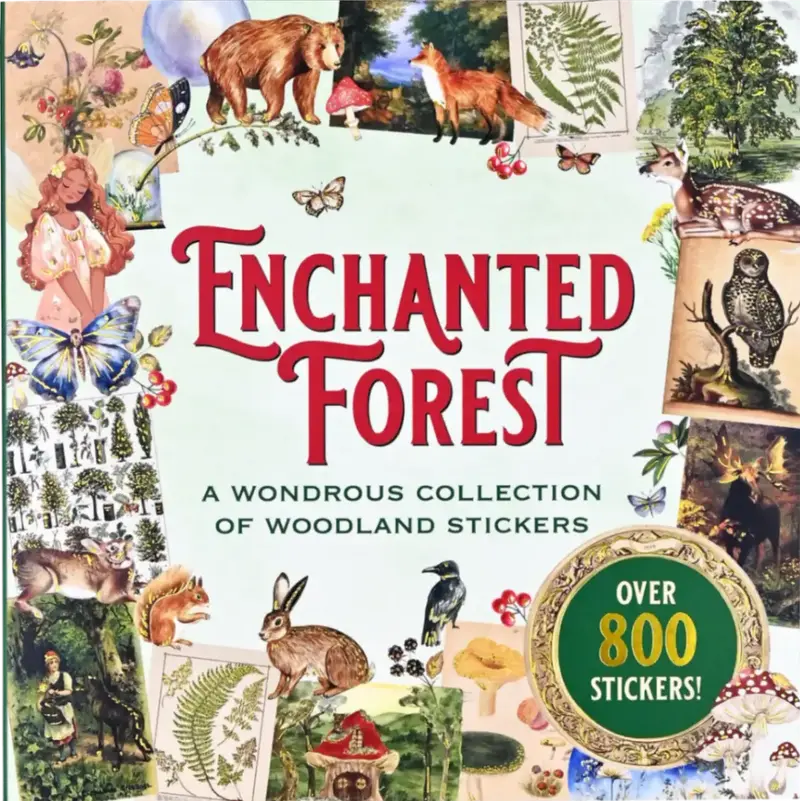Enchanted Forest Sticker book