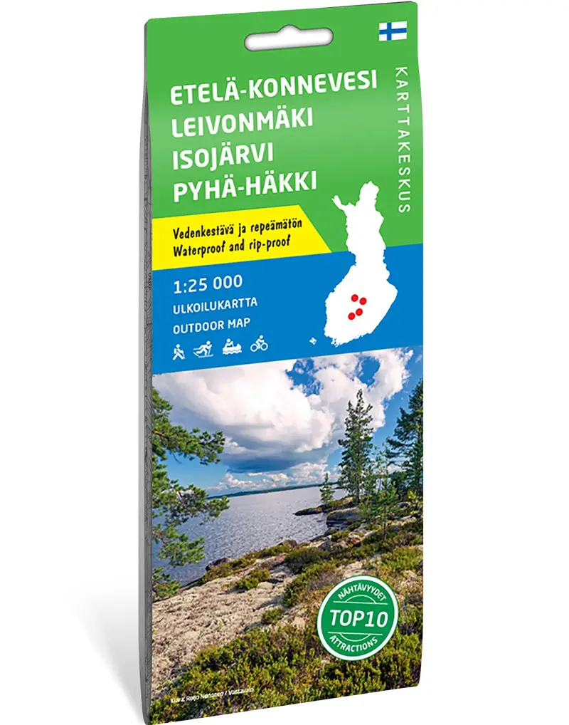 Etelä-Konnevesi Leivonmäki Isojärvi Pyhä-Häkki