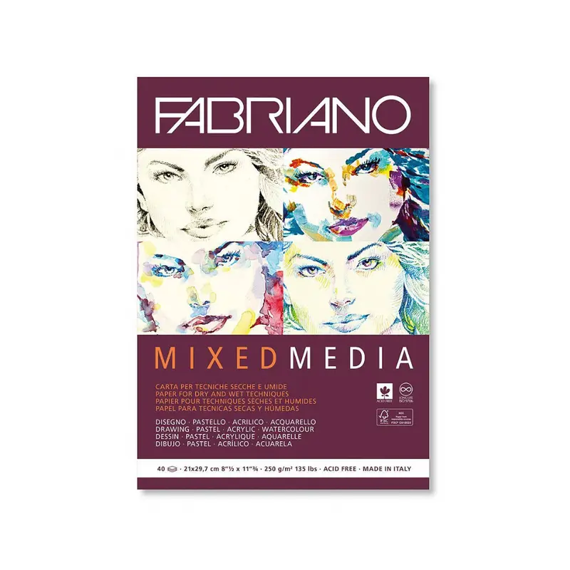Fabriano Mixed Mediablock (A4)