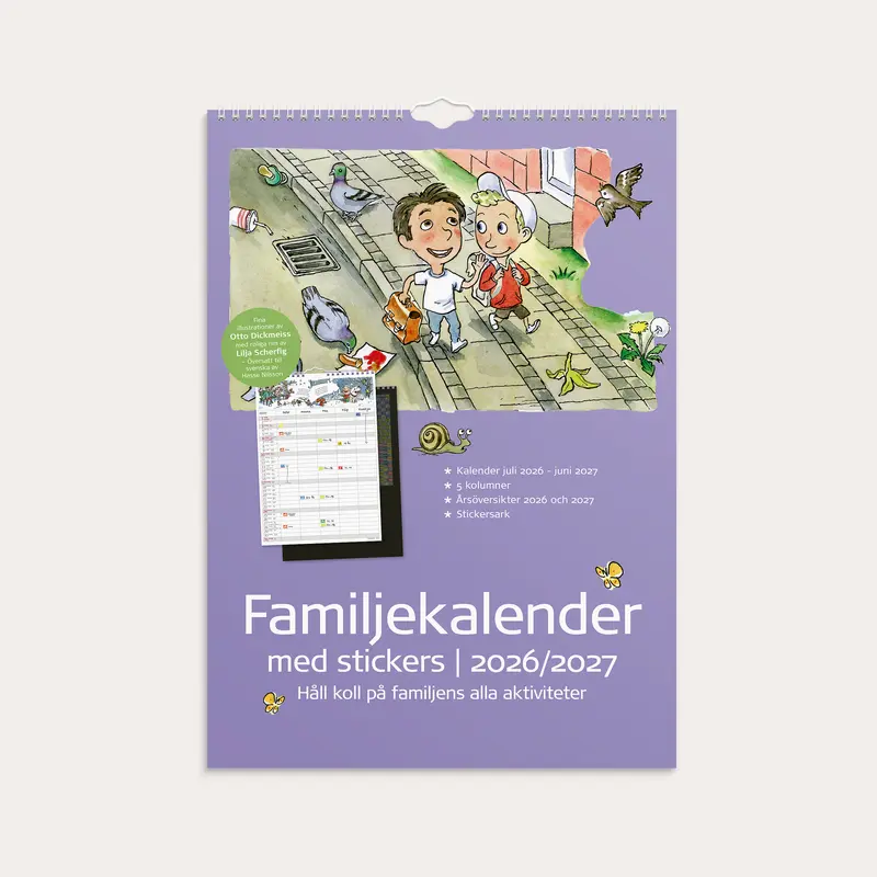 Familjekalender 26/27 Stickers