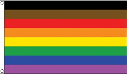 Flagga - Pride more colour (150x90)